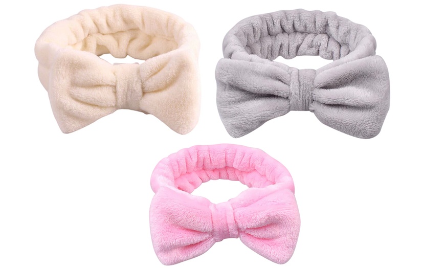 Image 18: Bow Plush Headband