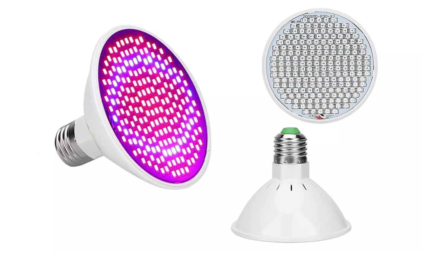 200 LEDs Full Spectrum Grow Light Red Blue LED Plant Lights Bulb