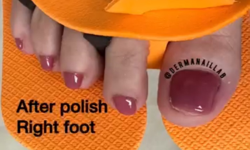 Image 7: Luxury Gel Manicure, Pedicure & Medi-Pedi Package 