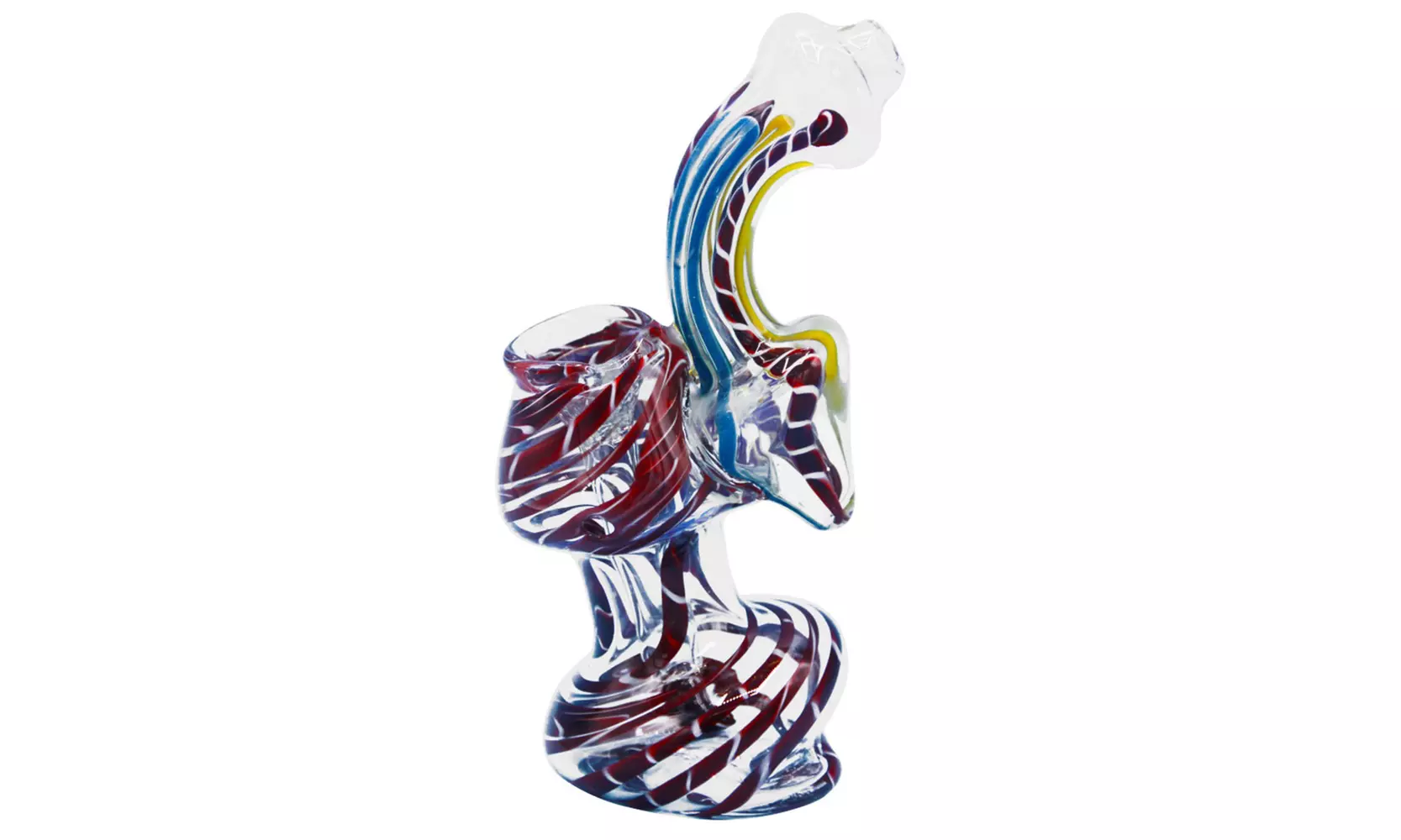 Handblown Glass Bubbler Pipe