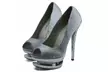 Peep-toe Double Platform Crystal High Heel Shoes in Choice of Colour and Size With Free Delivery - Image 4