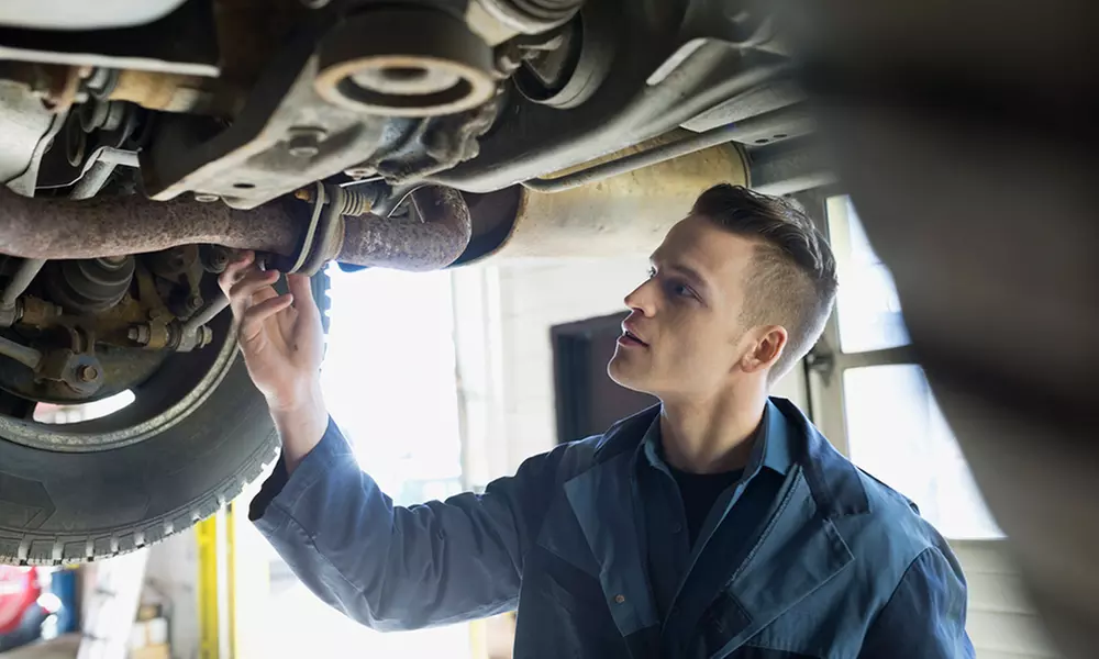 Up to 44% Off on Wheel Alignment / Balancing at Honest Auto Lube & Repair on Legacy - Primary Image