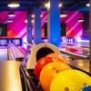 Image 1: Enjoy Prime-Time Cosmic Bowling for 1 or 2-Hour w/ Shoes for 6 People