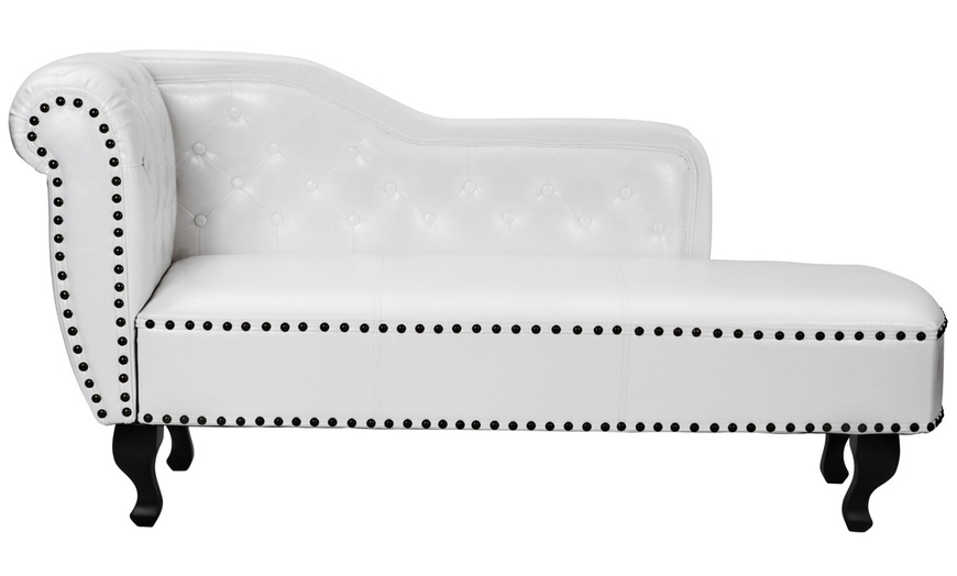 Image 21: Chesterfield Style Chaise Longue
