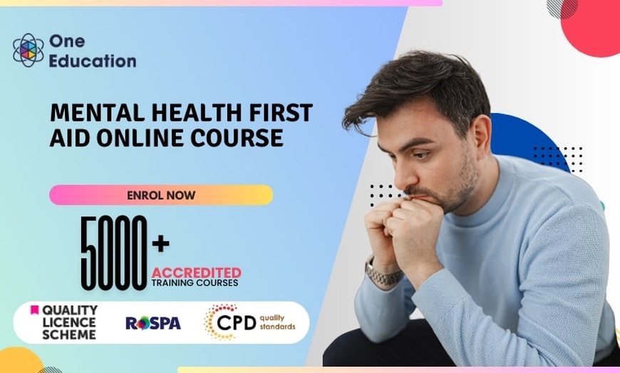 Image 1: Save 97% on Mental Health First Aid Online Course