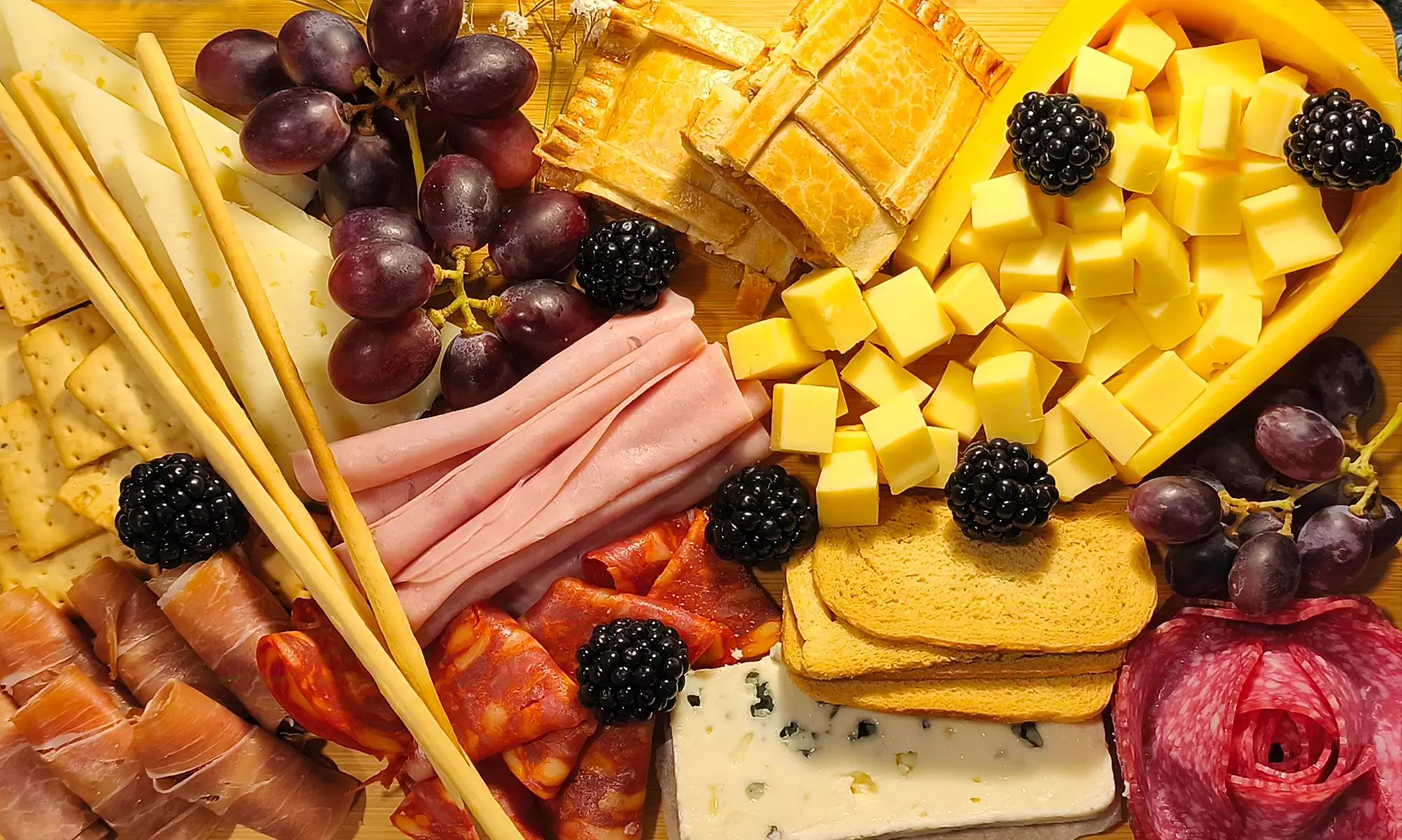 Bandeja de embutidos y quesos para 3-4 personas, entrega a domicilio
