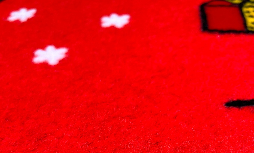 Image 8: 1 of 2 Snoopy deurmatten in kerst-ontwerp