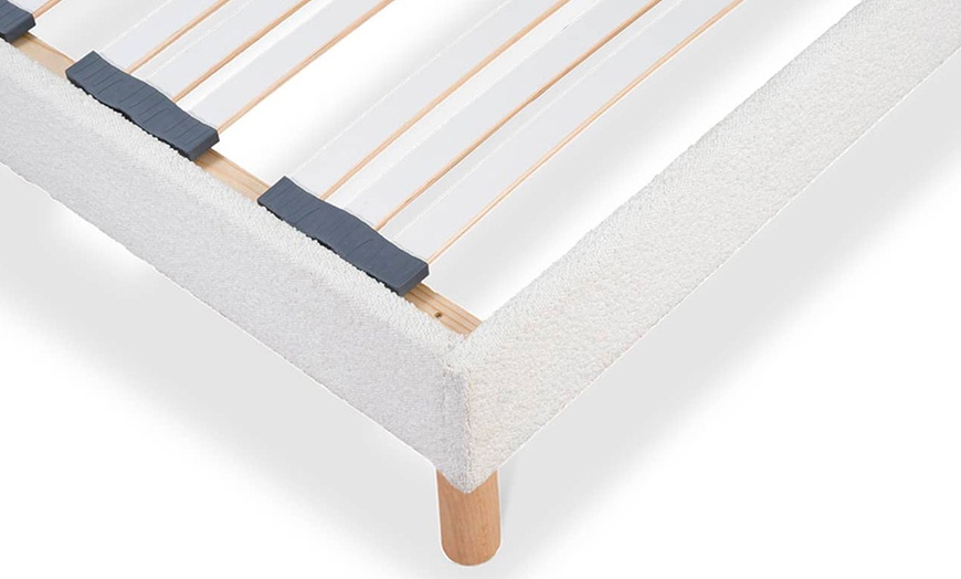 Image 5: Sommier Bianca en laine bouclée, tehnologie tri-lattes 