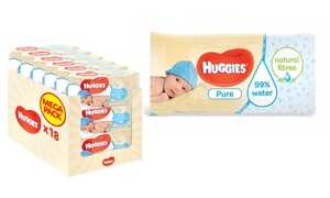 Huggies Pure Wipes 18-Pack