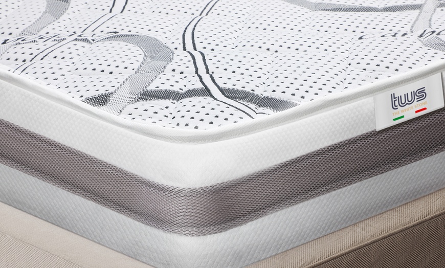Image 5: Matelas orthopédique The White Stone en mousse à mémoire de forme