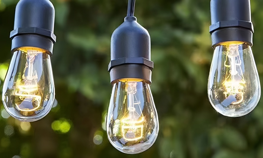 Image 3: Outdoor Solar Camping Canopy Decorative Light