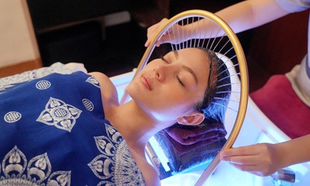 60 min Head Spa + Deep Scalp Cleaning + Face Mask + Aromatherapy + Upper Back Massage - Wellness Massage & Spa