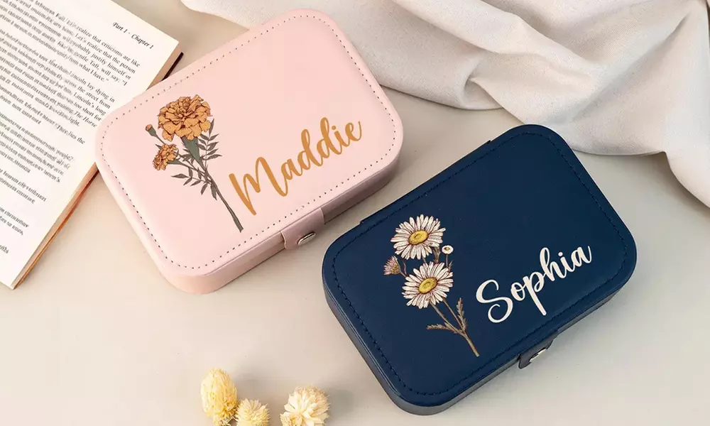 1 ou 2 boîtes à bijoux personnalisées avec Justyling