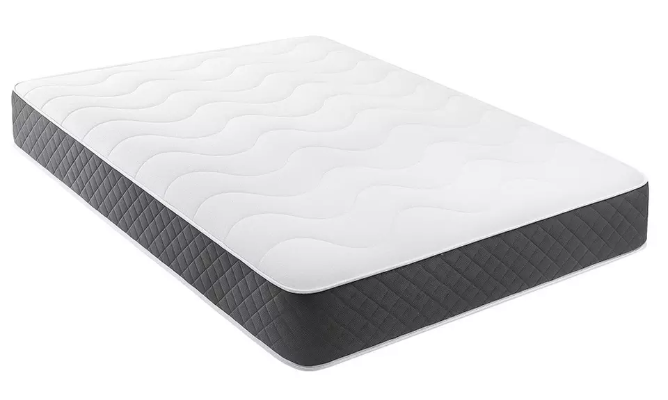 Panelled Divan Bed with Memory Foam Sprung Mattress