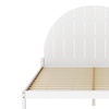 Image 6: Artiss Bed Frame Queen Size Wooden White
