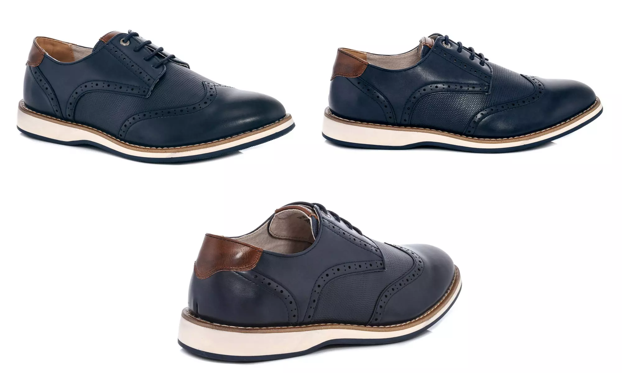 Adolfo Victor Men's Wingtip Dress Shoes - Second Medium