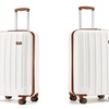 Image 4: Gift For Christmas-Kono 1 or 3-Piece Cream Suitcase And Duffel Bag
