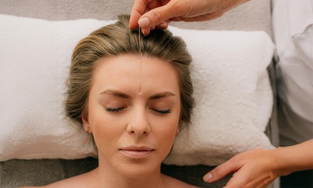 One Cosmetic Facial Acupuncture Session - Better than Botox - with Aromatherapy Booster Facial Toning Mist - Eternal Wellness
