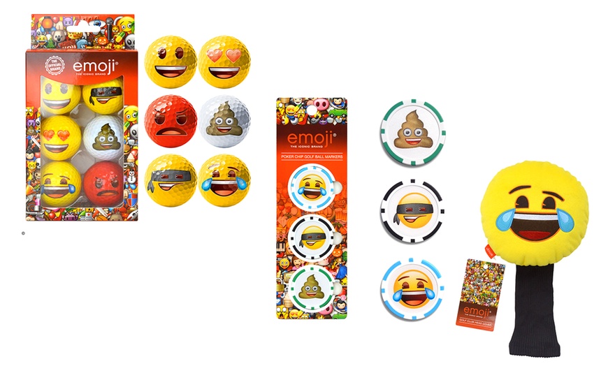 Image 1: Emoji Golf Pack