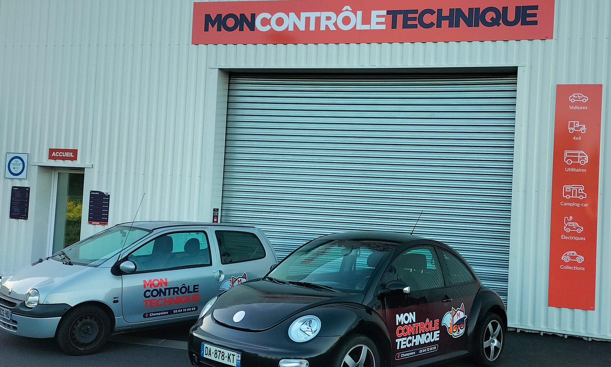 Contrôle technique auto avec ou sans-contre-visite à Champniers