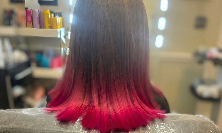 Image 2: Haircuts & Treatments with Deep Conditioning & Color Services 