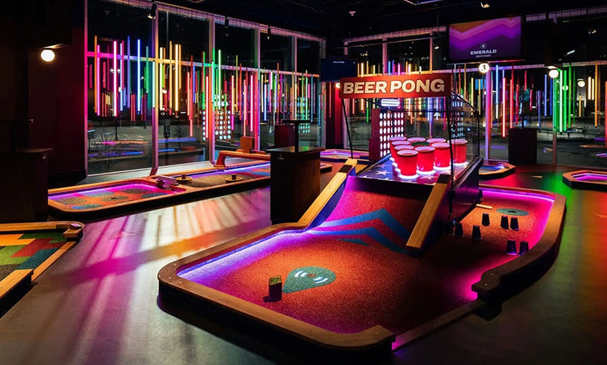 Image 2: Upscale, Tech-Infused Mini Golf for 2 or 4 - Tax Included