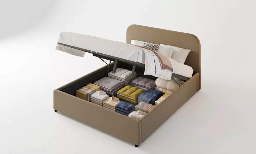 Lit avec coffre de rangement de Kocoon