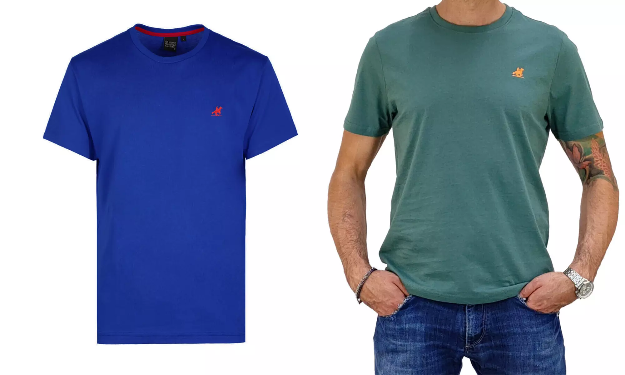 2 T-shirt U.S. Grand Polo