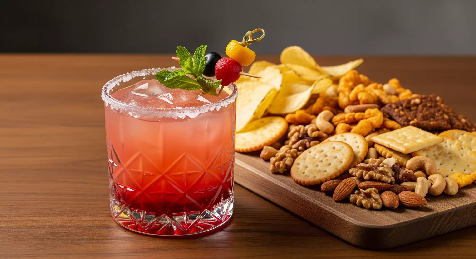 1 - 4 Cocktails nach Wahl inkl. Snack-Mix