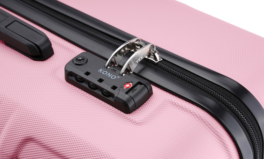 Image 37: Travel Suitcase with 360° Spinner Wheels and TSA Locks