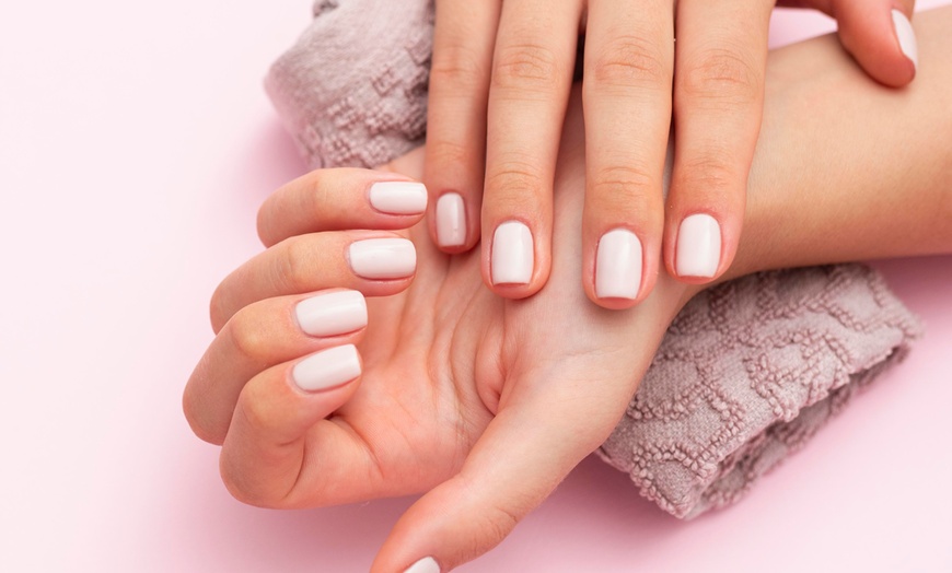 Image 1: Up to 50% Off on Mani-Pedi at The Nail House On Clybourn