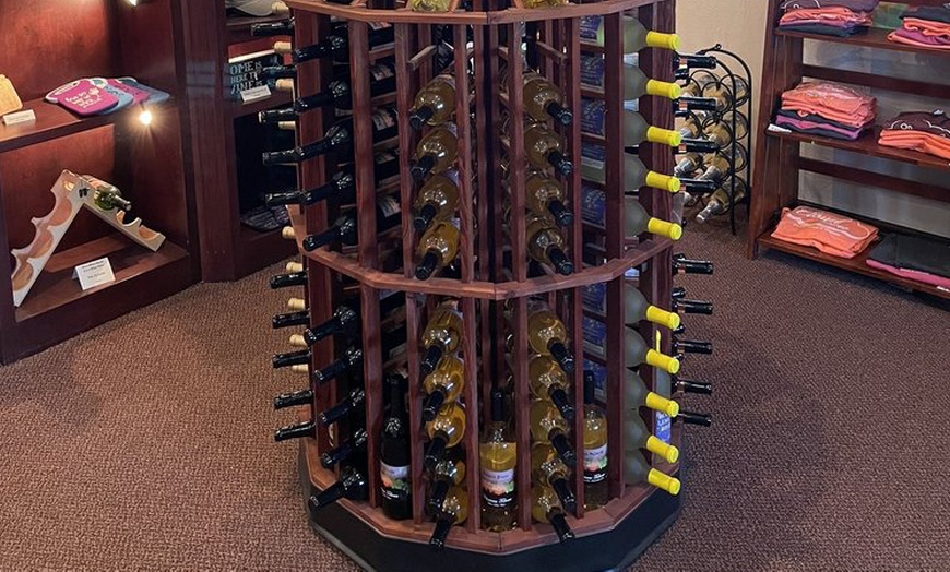Image 6: Wine Tasting & Tour + Flatbread Pizza or Gazebo & Attached Deck Rental