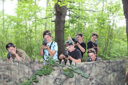 1 Hour of Outdoor Tactical Laser Tag Outing, for up to 6 people - Gorilla Tactics Maine in Wiscasset, ME