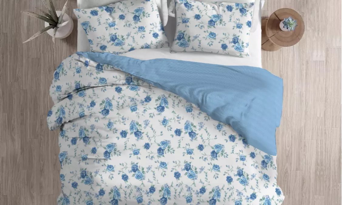 Copripiumini invernali linea 3027 fantasie pois, fiorate