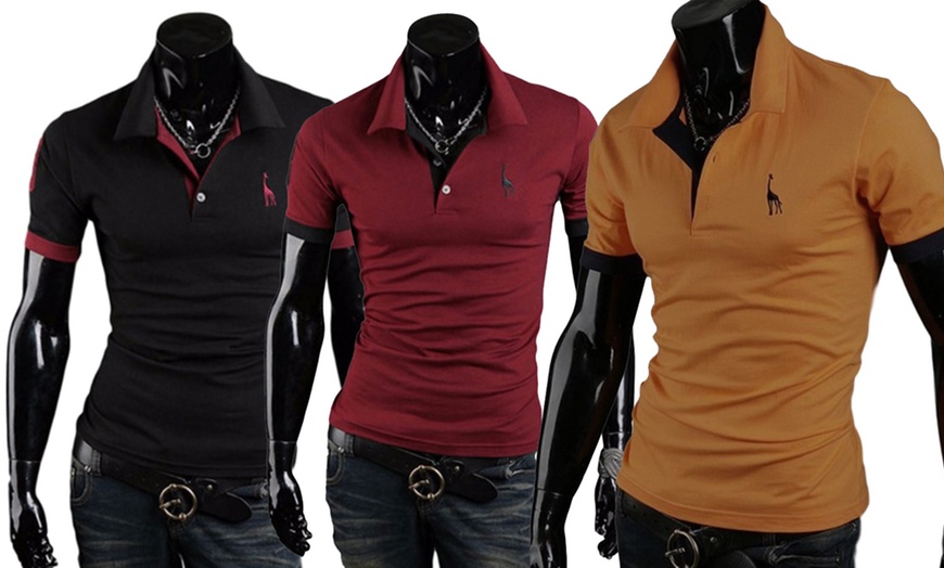 Image 1: Men's Polo T-Shirts