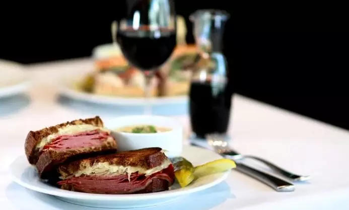 Choice of Lunch Entree includes Beverage with 2-Hour Free Parking
