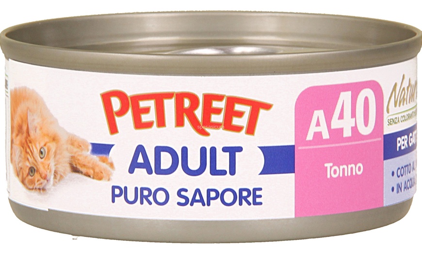 Image 3: Box Petreet per gatti con 60 scatolette da gusti misti