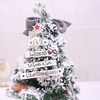 Image 6: Two or Four Christmas Tree Hanging Cards – Available in White and Grey
