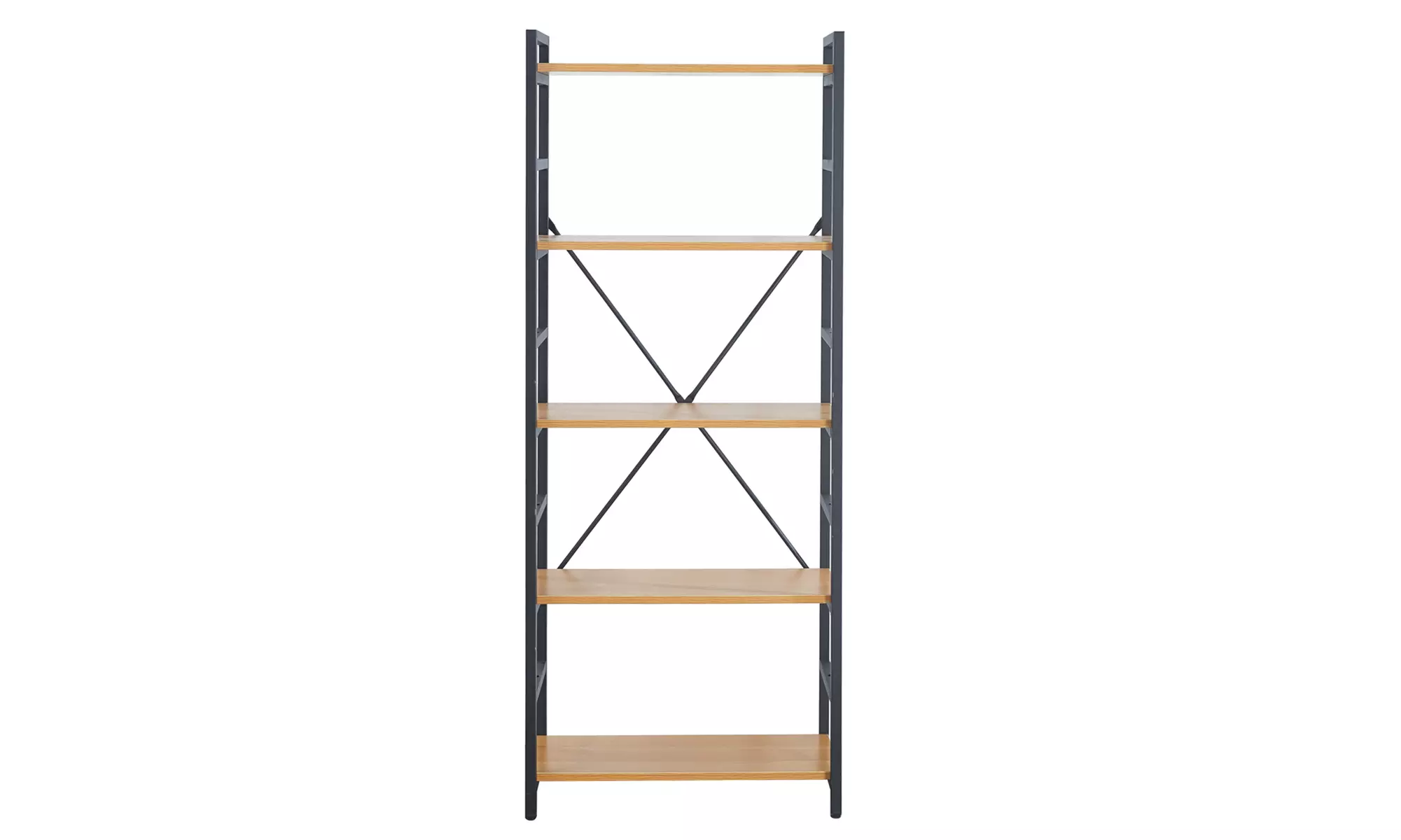 Étagère industrielle bois & acier, Sampur