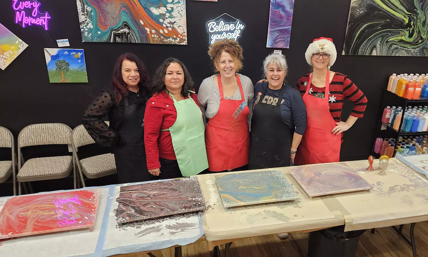 Up to 30% Off Fluid Art at Hangout For Art Lehigh Valley