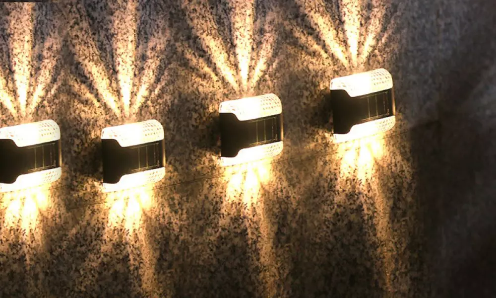 Solar Lights Outdoor Decorative Wall Lights