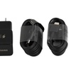 Image 2: Samsung Fast Charger 2 Pack OEM with 2 USB C Type C Cables S8 S9 Plus Note 8/9