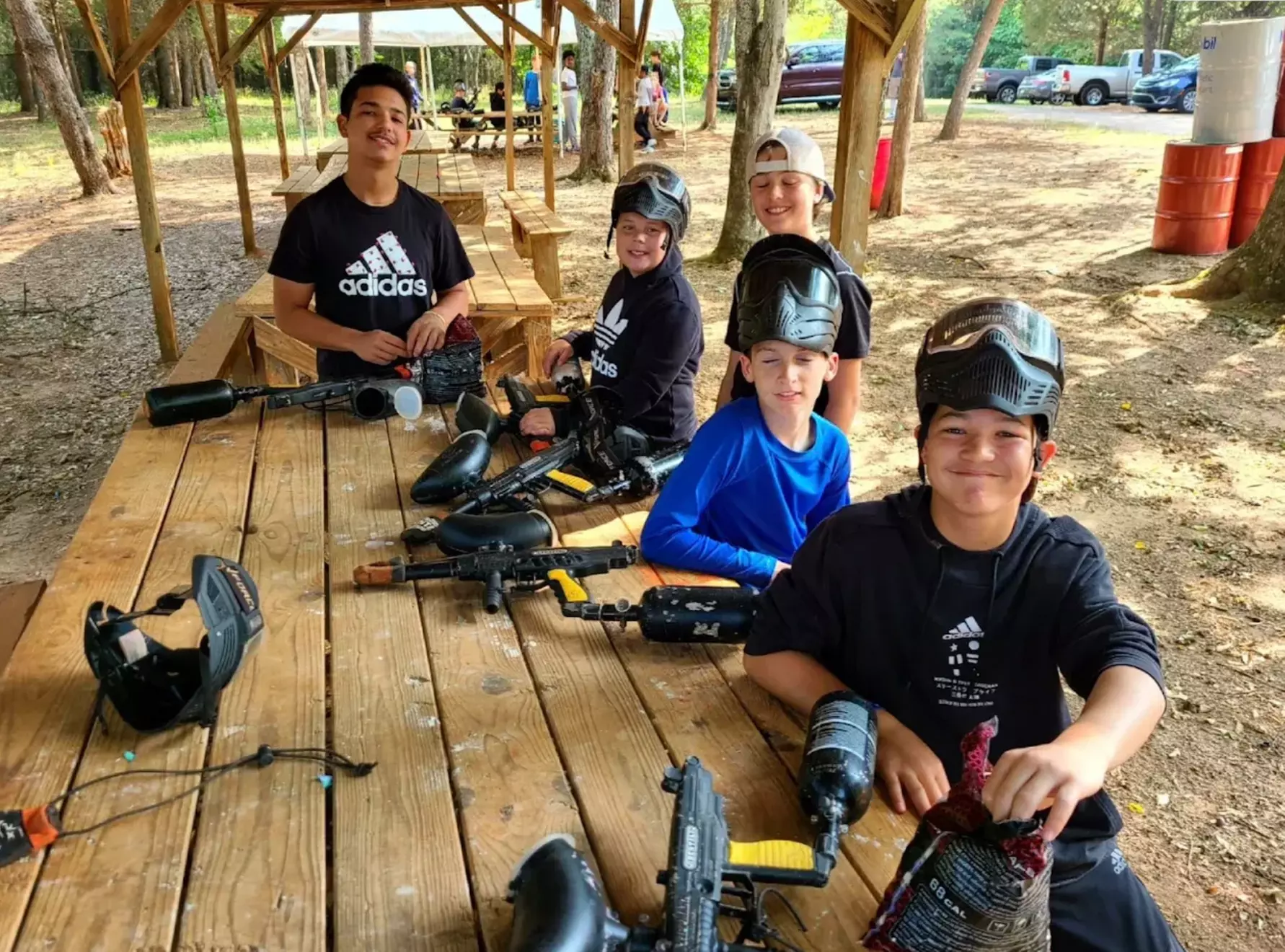 Exciting Paintball All-day Pass Plus Equipment for One, Two, or Four at Paintball Central (Up to 50% Off) - Second Medium