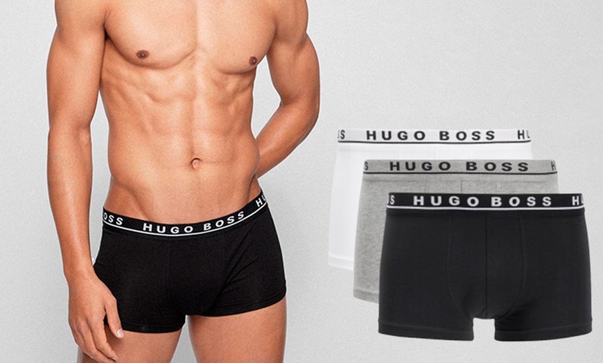 Image 1: Hugo Boss 3er-Pack Herren-Boxershorts