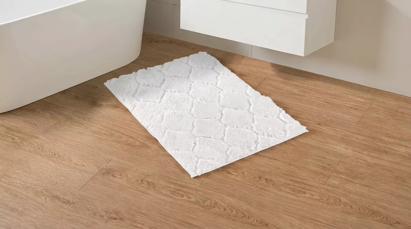 Tappeto bagno morbido con retro antiscivolo