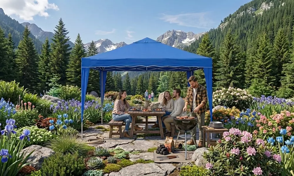 Gazebo pieghevole impermeabile 3 x 4 m