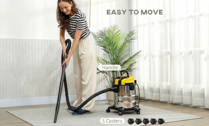 Image 4: 1200W Wet and Dry Vacuum Cleaner with Blower Function