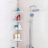 Image 1: Étagère d’angle télescopique pour douche