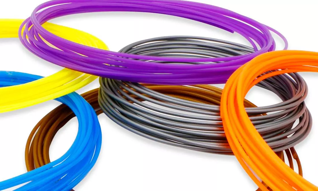 3D-Stift mit LCD-Bildschirm, opt. mit 20er-Pack PLA 3D-Filamente