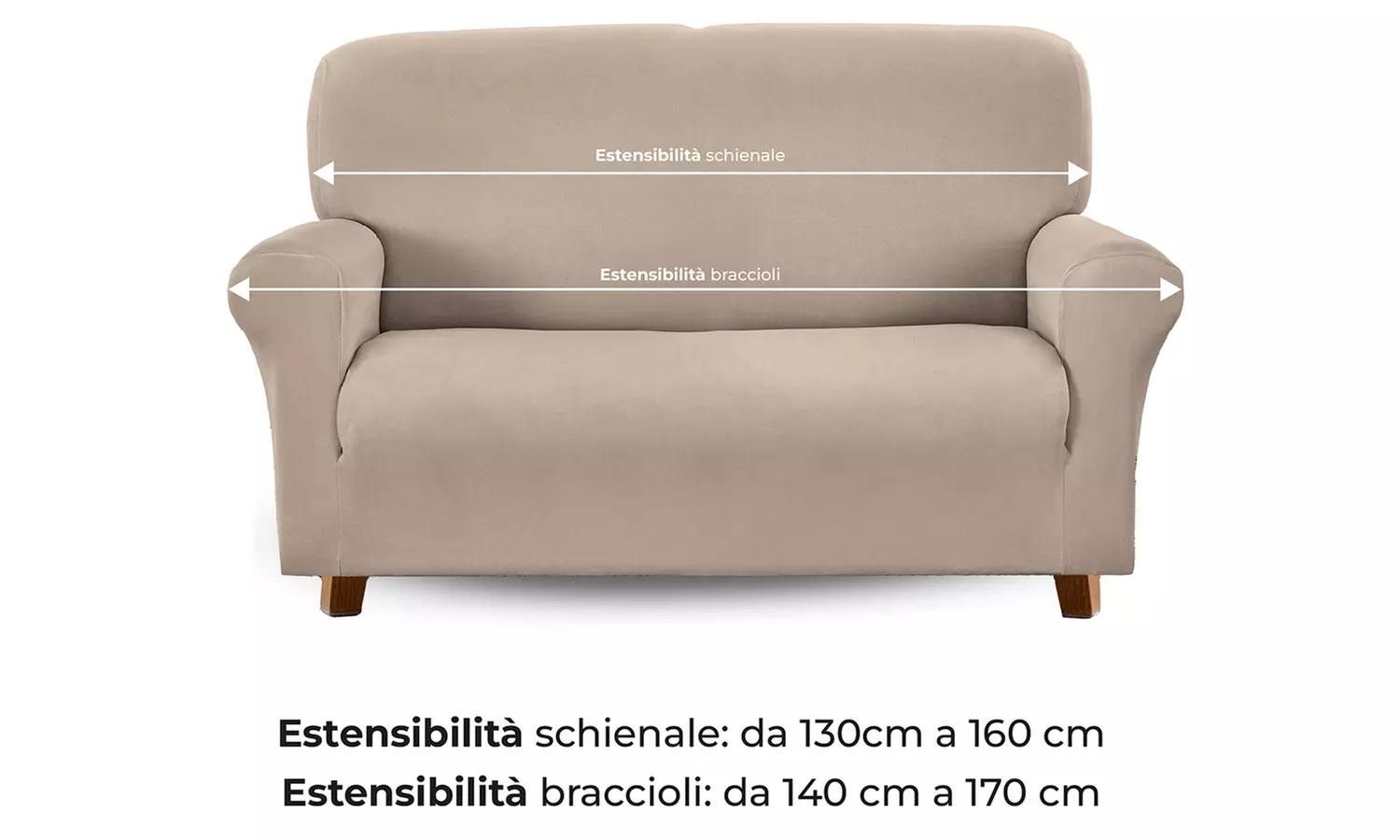 Housse de fauteuil ou de canapé en velours DANKOV